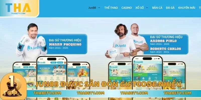 JUN88 - Nhà cái tặng giftcode được săn đón nhiều